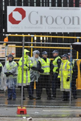 Grocon has been accused by unions of not respecting workers' rights.