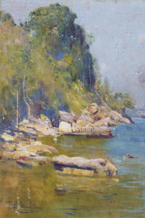 Arthur Streeton's <i>From my Camp</i>, 1896.