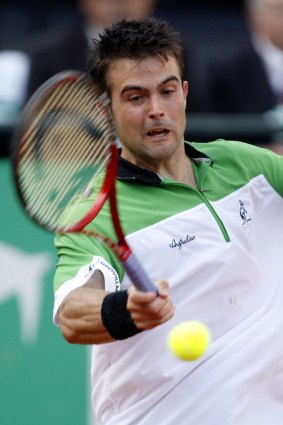 Daniele Bracciali, playing in 2007, has been caught up in  tennis' match fixing investigation.