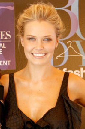 Lara Bingle … fit of pique denied.