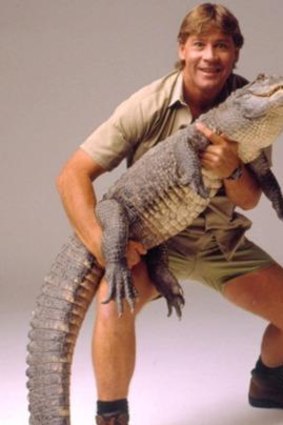 Crocodile Hunter Steve Irwin.