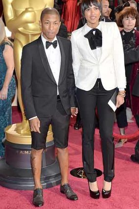 What did you think of Pharrell's tux shorts?
