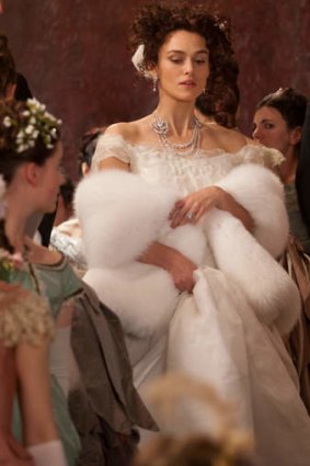 Real diamonds helped Keira Knightley feel elegant in <i>Anna Karenina</i>.