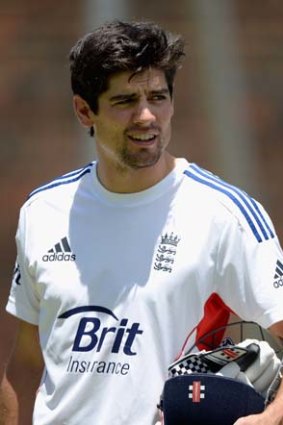 England captain Alastair Cook.
