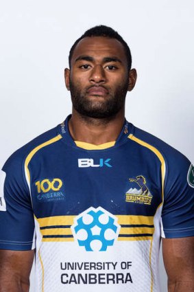 Brumbies centre Tevita Kuridrani.