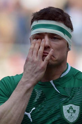 Natural leader: Ireland's Brian O'Driscoll is set for a fourth Lions tour.