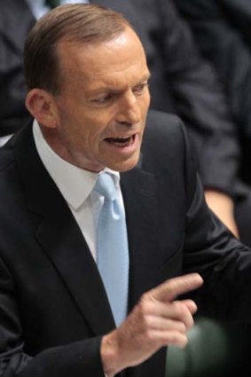 Inquiry ... Opposition Leader Tony Abbott.