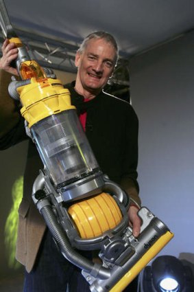 James Dyson, pictured in 2005, took plenty of risks in designing his world-famous vacuum cleaner.