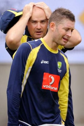 Mickey Arthur and Michael Clarke both needed someone to lean on.