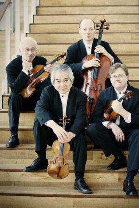 Hanging up its bows ... the Tokyo String Quartet.