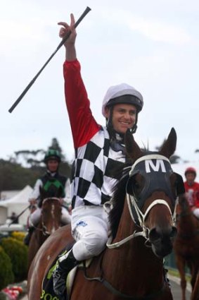 Champion jockey ... Danny Nikolic is under investigation.