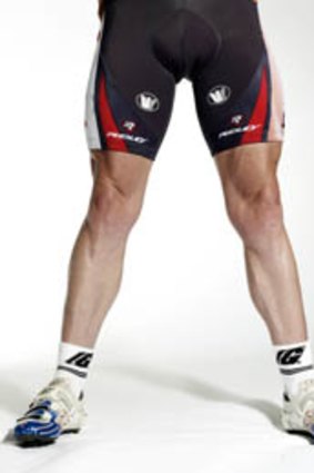 Mid-life crisis or a genuine desire to have legs like Australia's Cadel Evans?