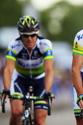 Riding on: Simon Gerrans has no problem with Orica-GreenEDGE conducting a review.