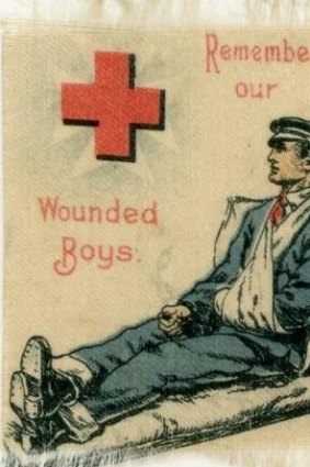 Remember our Wounded Boys, a British World War I poster.