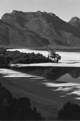 Lake Pedder before it was flooded.