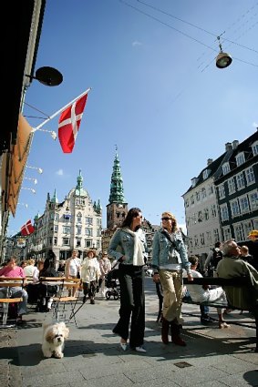 Cool ... Stroget is Europe's longest pedestrian street.