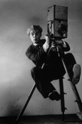 Winding down: Buster Keaton's genius can still be glimpsed in his 1928 film <i>The Cameraman</i>.