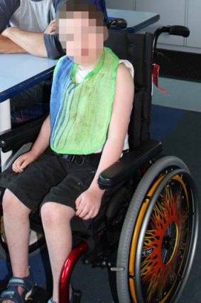 Thieves have stolen a family car which had an eight-year-old boy's wheelchair on board.
