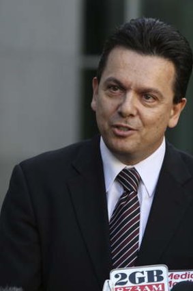 "Good on GetUp! for highlighting a flaw in the system": Senator Nick Xenophon.