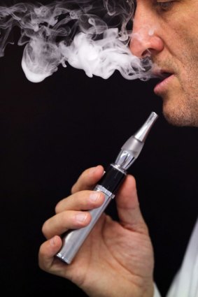 Smoke free zone: France is considering banning e-cigarettes.