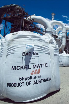Evaluated: The future of BHP’s Nickel West is under review.