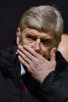 Arsenal's coach Arsene Wenger.