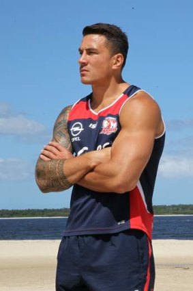 Striving for further glories: Sonny Bill Williams.