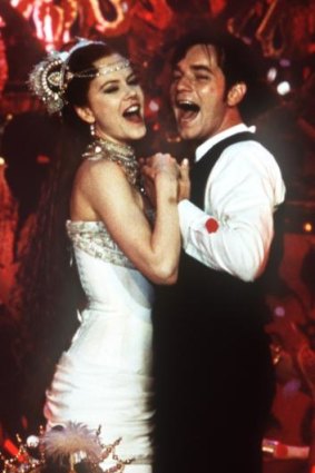 Only a bit wavery: Nicole Kidman with Ewan McGregor in <i>Moulin Rouge</i>. 
