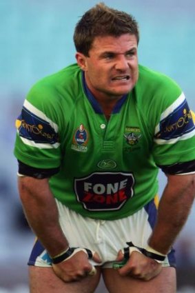 Former Raiders star, and now Queanbeyan Blues coach, Simon Woolford