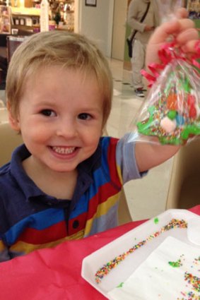 At the Cookie Decorating Workshop at Karrinyup Shopping Centre.