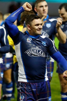 Worthhis weight in gold: Scotland's Danny Brough.