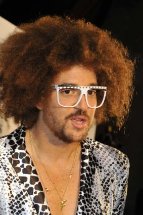 Redfoo's record label was responsible for a technical glitch that meant his song disappeared from iTunes.