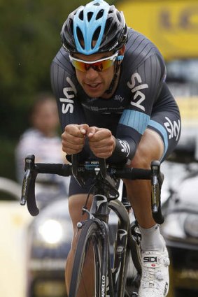 On track: Richie Porte will train at altitude for the worlds.