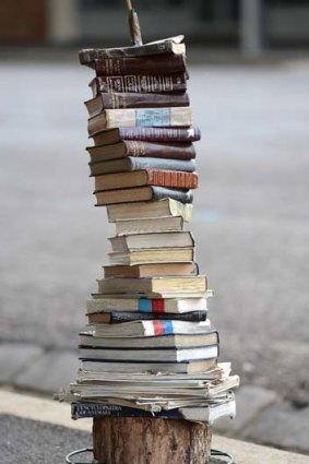 Spiked... books a plenty in Clunes.