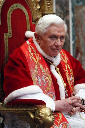 Pope Benedict XVI ... rankled the Egyptian government.