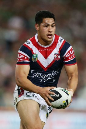 Winging it: Roger Tuivasa-Sheck will shift to fullback for the Roosters next year.