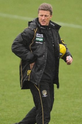 Damien Hardwick says the mood at Punt Road is no different to what it had been at the club's June nadir.
