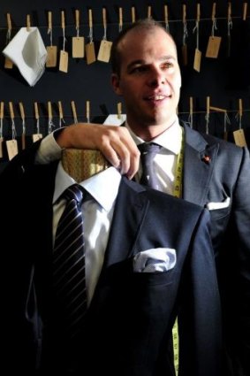 Designer Pip Morgan of Braddon Tailors will be showcasing its collection at the Local Fashion Trail.
