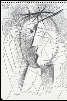 Stolen Picasso drawing Tete De Femme