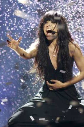 Loreen of Sweden performs her winning song, <i>Euphoria</i>, at last year's Eurovision.