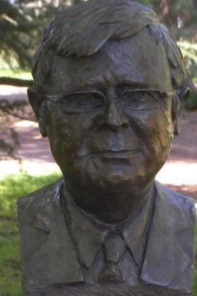 Bust by Peter Nicholson.