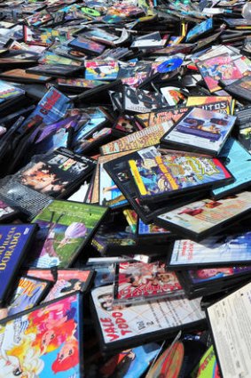 It was estimated between 1400 and 2100 DVDs were sold over a three-month period.