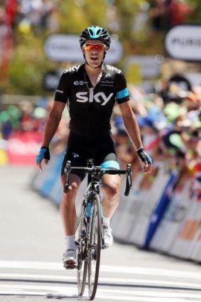Richie Porte (above) says Chris Froome and Alberto Contador are calm leaders off the bike, but different on it.