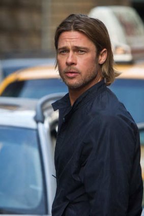 Last hope: Brad Pitt shouldered the weight of public perception surrounding the delayed and prematurely maligned film.