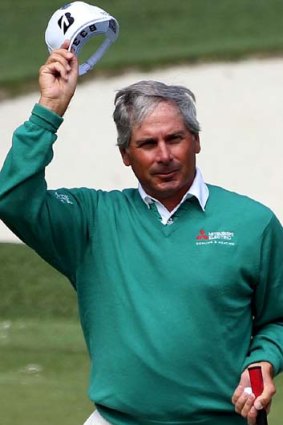 Master at work &#8230; Fred Couples.