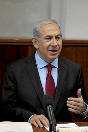 "Those who try to uproot us from the City of the Patriarchs will achieve the opposite": Benjamin Netanyahu.