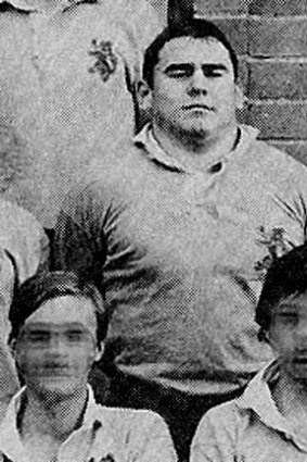 Brent Peters, Paul's older and more troublesome brother, posing as a member of The Scots College 1st XV in 1976.