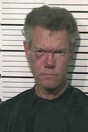 Arrested ... country star Randy Travis.