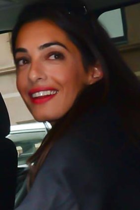 Amal Alamuddin in March this year.