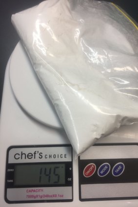 Police seized cocaine and ice during their searches as part of Operation Oscar Decimal on Friday morning, with the drugs valued at $750,000.
